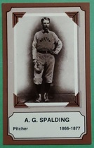 1975 Fleer Pioneers #4 Al G. Spalding