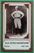 1975 Fleer Pioneers #5 Old Hoss Radbourn