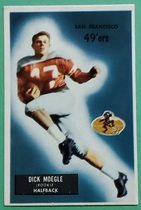 1955 Bowman Base Set #48 Dick Moegle