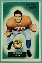 1955 Bowman Base Set #51 Ray Krouse