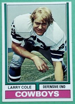 1974 Topps Base Set #478 Larry Cole