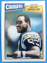 1987 Topps Base Set #343 Kellen Winslow