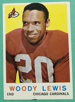 1959 Topps Base Set #45 Woody Lewis