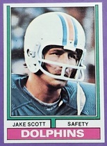 1974 Topps Base Set #305 Jake Scott