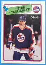 1988 O-Pee-Chee OPC Base Set #257 Peter Taglianetti