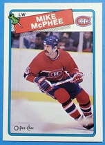 1988 O-Pee-Chee OPC Base Set #237 Mike McPhee