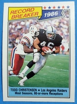 1987 Topps Base Set #2 Todd Christensen