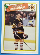 1988 O-Pee-Chee OPC Base Set #33 Randy Burridge