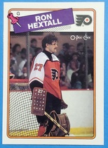 1988 O-Pee-Chee OPC Base Set #34 Ron Hextall