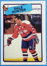 1988 O-Pee-Chee OPC Base Set #70 Dale Hunter