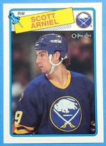 1988 O-Pee-Chee OPC Base Set #90 Scott Arniel