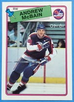 1988 O-Pee-Chee OPC Base Set #105 Andrew McBain