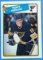 1988 O-Pee-Chee OPC Base Set #129 Tony Hrkac