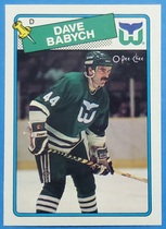 1988 O-Pee-Chee OPC Base Set #164 Dave Babych