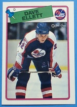 1988 O-Pee-Chee OPC Base Set #167 Dave Ellett