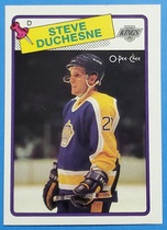 1988 O-Pee-Chee OPC Base Set #182 Steve Duchesne