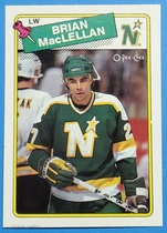 1988 O-Pee-Chee OPC Base Set #193 Brian MacLellan