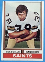 1974 Topps Base Set #118 Bill Butler