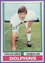 1974 Topps Base Set #12 Vern Den Herder