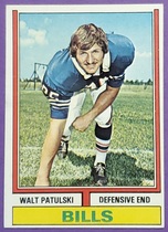 1974 Topps Base Set #79 Walt Patulski