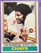 1974 Topps Base Set #218 Buck Buchanan