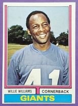 1974 Topps Base Set #284 Willie Williams