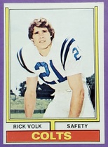 1974 Topps Base Set #360 Rick Volk