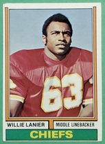 1974 Topps Base Set #480 Willie Lanier