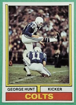 1974 Topps Base Set #482 George Hunt