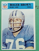 1966 Philadelphia Base Set #67 Roger Brown