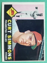 1960 Topps Base Set #451 Curt Simmons