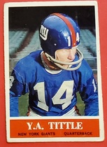 1964 Philadelphia Base Set #124 Y.A. Tittle