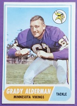 1968 Topps Base Set #3 Grady Alderman