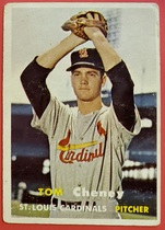 1957 Topps Base Set #359 Tom Cheney