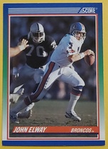 1990 Score 100 Hottest #10 John Elway