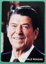 1992 Mother's Cookies U.S. Presidents #40 Ronald Reagan