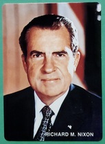 1992 Mother's Cookies U.S. Presidents #37 Richard M. Nixon