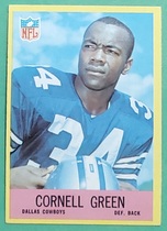 1967 Philadelphia Base Set #51 Cornell Green