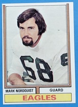 1974 Topps Base Set #492 Mark Nordquist