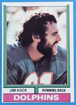 1974 Topps Base Set #479 Jim Kiick