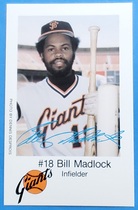 1979 Team Issue San Francisco Giants Police #NNO Bill Madlock