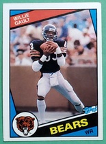 1984 Topps Base Set #224 Willie Gault