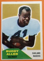 1960 Fleer Base Set #48 Buddy Allen