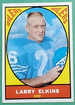1967 Topps Base Set #49 Larry Elkins