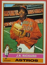 1976 Topps Base Set #625 J.R. Richard