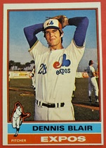 1976 Topps Base Set #642 Dennis Blair