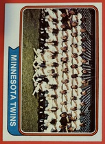 1974 Topps Base Set #74 Twins Team