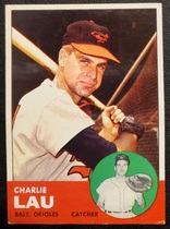 1963 Topps Base Set #41 Charlie Lau