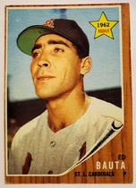 1962 Topps Base Set #344 Ed Bauta