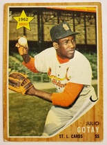 1962 Topps Base Set #489 Julio Gotay